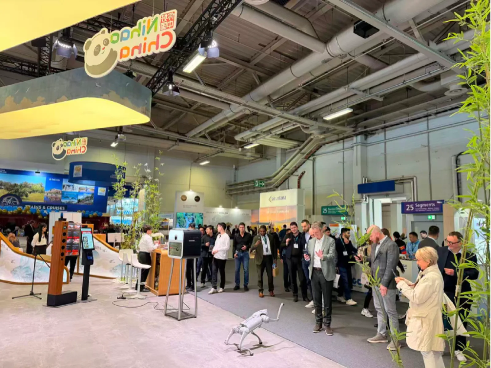 Unitree Robotics robot dog at ITB Berlin