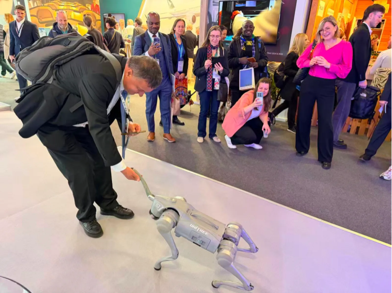 Unitree Go2 quadruped robot dog