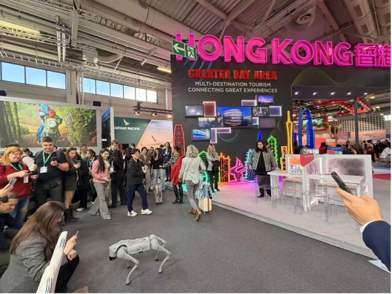 Unitree Robotics products showcased